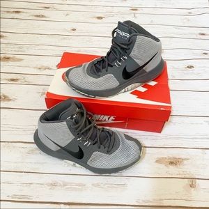 Nike Air Precision Mens Basketball Shoes Gray